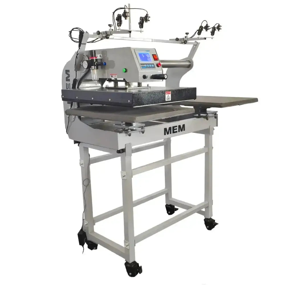 MEM 16" x 20" Semi-Automatic Pneumatic Heat Press with Laser Positioning System