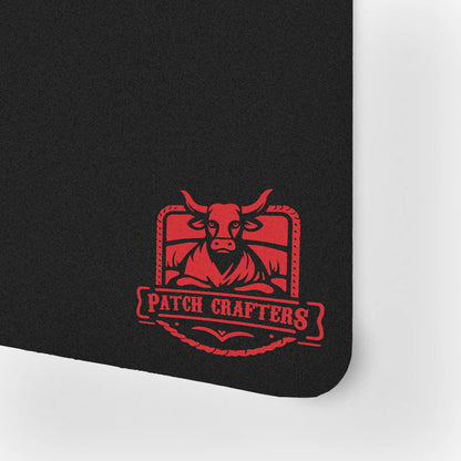 Faux Leather Patches - Engraved (With Adhesive)