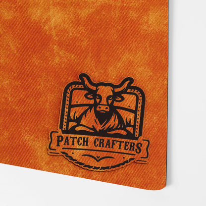 Faux Leather Patches - Engraved (With Adhesive)