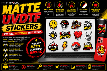 MATTE UVDTF GANG SHEET STICKERS