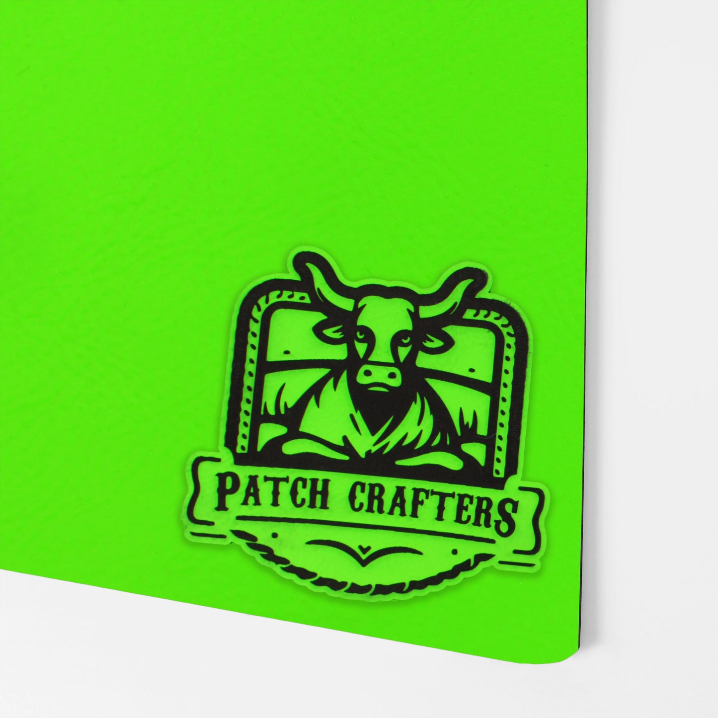 Faux Leather Patches - Engraved (With Adhesive)