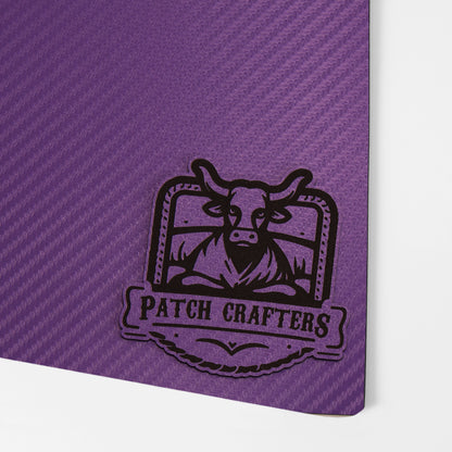 Faux Leather Patches - Engraved (With Adhesive)