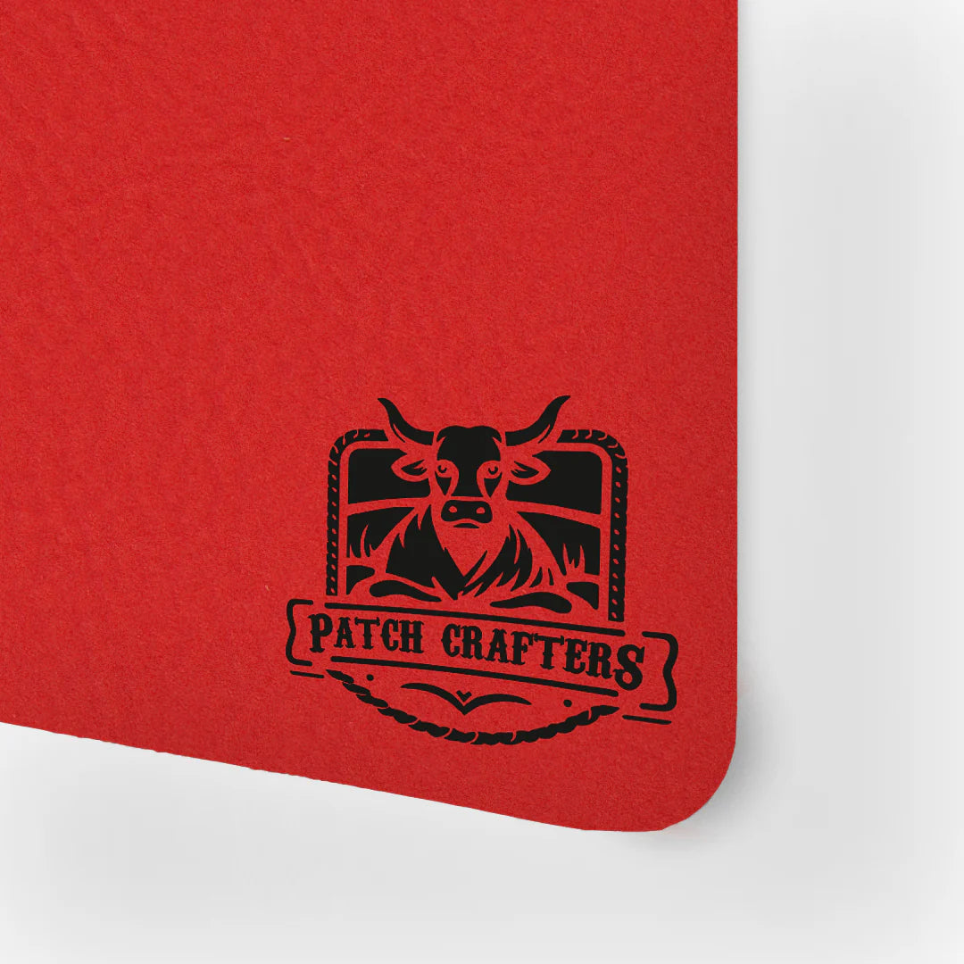 Faux Leather Patches - Engraved (With Adhesive)