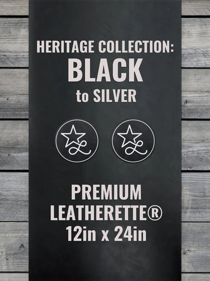 Faux Leather Patches - Engraved (With Adhesive)