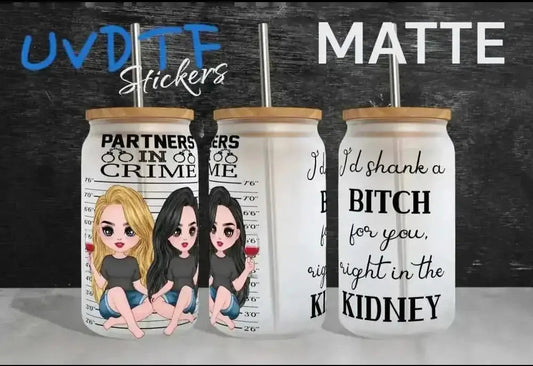 MATTE UVDTF GANG SHEET STICKERS - PRINTHOLIX