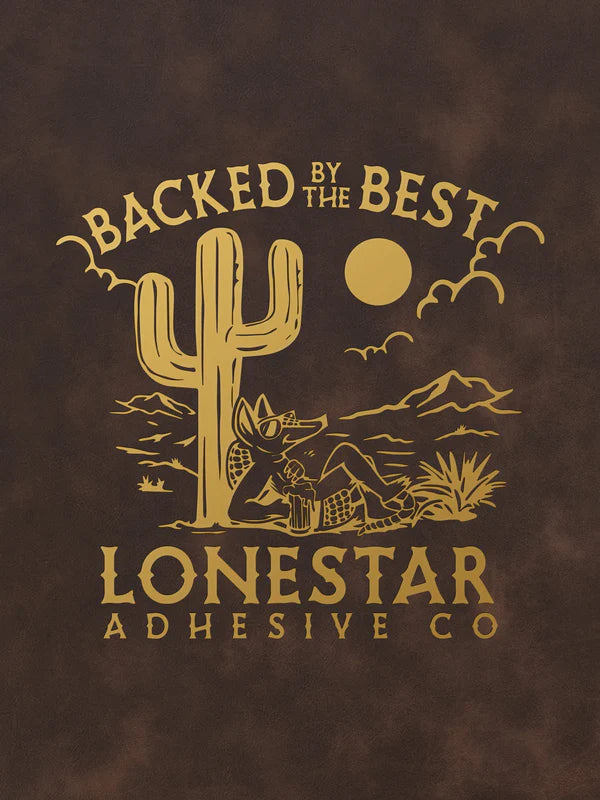 Faux Leather Patches - Engraved (With Adhesive)