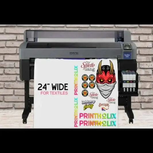 SUBLIMATION TRANSFERS 24" WIDE - PRINTHOLIX