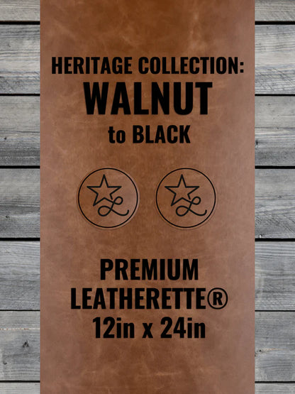Faux Leather Patches - Engraved (With Adhesive)